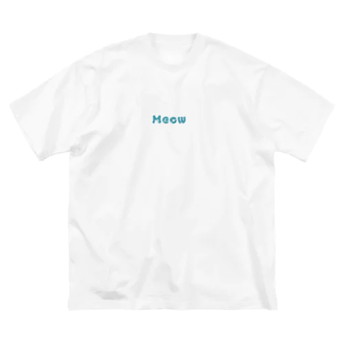 Meow ビッグシルエットTシャツ