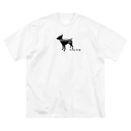 ミニピンシルエット ビッグシルエットTシャツ