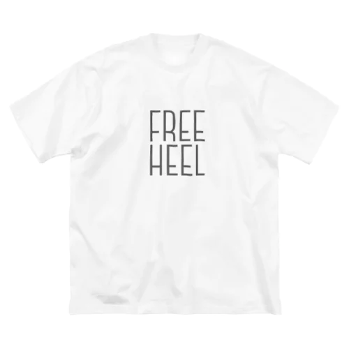 2021FREE HEEL フリーヒール。テレマーカーグッズ ビッグシルエットTシャツ