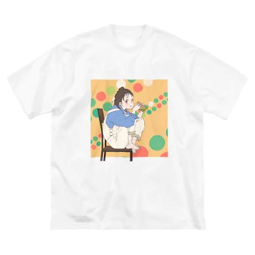 日曜日の朝ごはん ビッグシルエットTシャツ