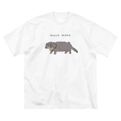 もさもさな犬 ビッグシルエットTシャツ