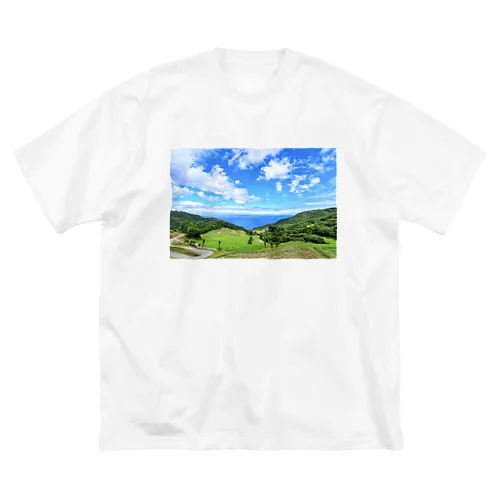 佐渡島・岩首昇竜棚田 Big T-Shirt