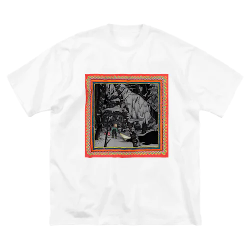 The Night The Night Fell-Back ビッグシルエットTシャツ