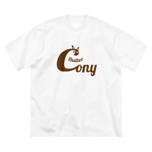 Butter Conyロゴ ビッグシルエットTシャツ