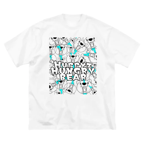 Hurryz HUNGRY BEAR たくさんシリーズ Big T-Shirt