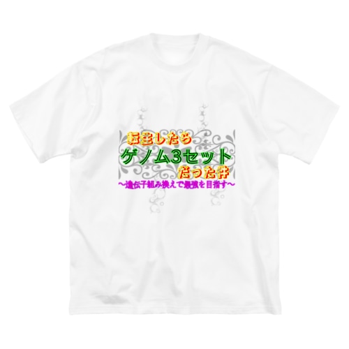 ゲノム3セット Big T-Shirt