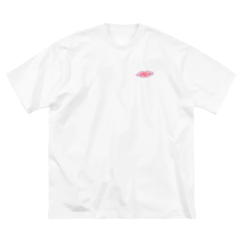 lips ビッグシルエットTシャツ