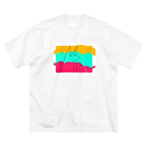 カラフル友だち Big T-Shirt