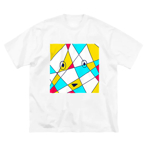 みてるいぬ👀 ビッグシルエットTシャツ