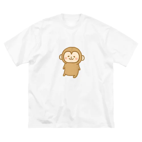 おさるさん ビッグシルエットTシャツ