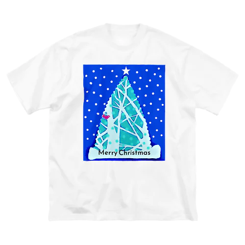 メリークリスマス ビッグシルエットTシャツ