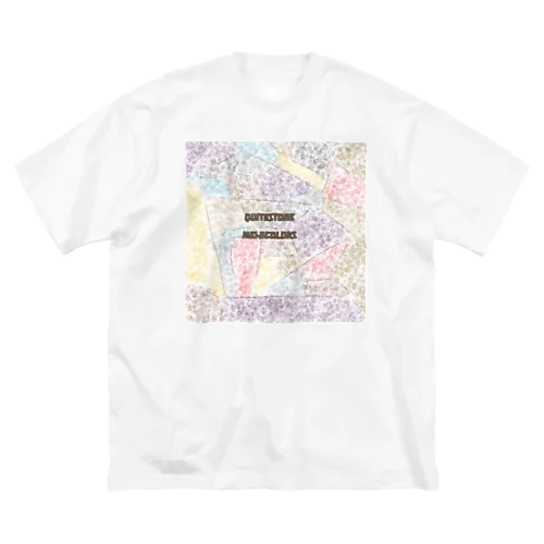 QuiteStoneMeijiColors ビッグシルエットTシャツ