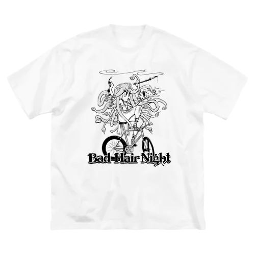 “Bad Hair Night” ビッグシルエットTシャツ