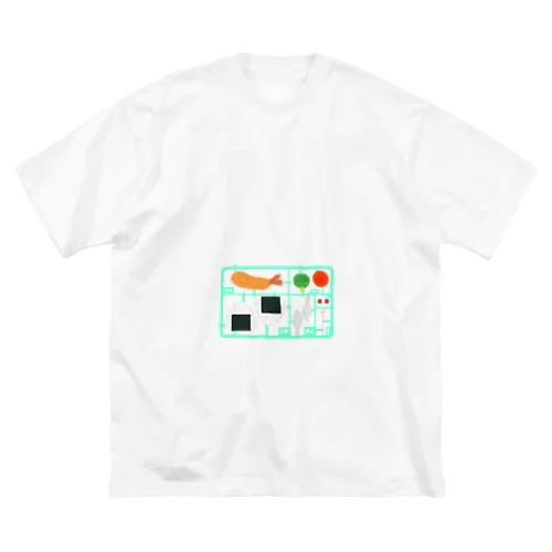 ランナー:エビフライ ビッグシルエットTシャツ