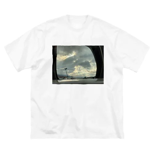 Sunset over the Mirror ビッグシルエットTシャツ