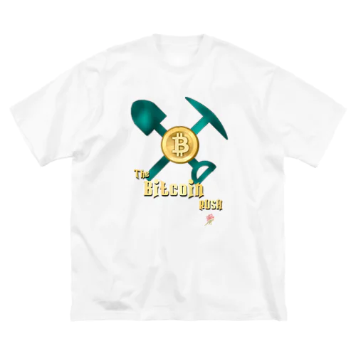 SMF 010 The bitcoin rush ビッグシルエットTシャツ