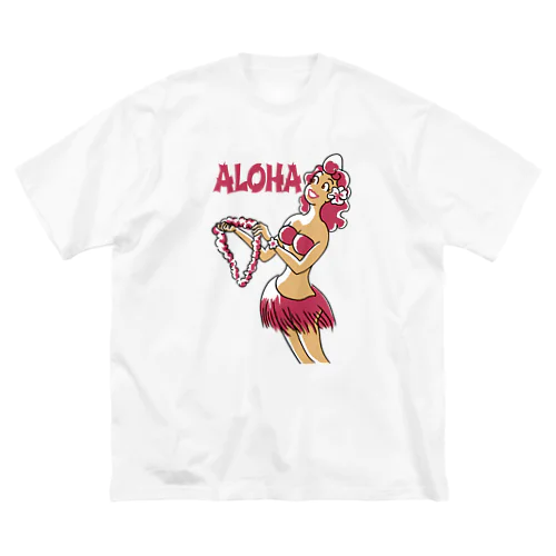 Aloha & Mahalo ビッグシルエットTシャツ