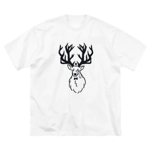 牡鹿のおじさま ビッグシルエットTシャツ