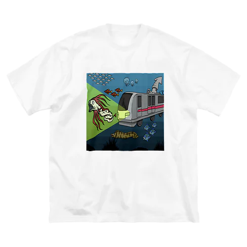 深海鉄道 Big T-Shirt