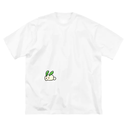 ゆきうさぎ ビッグシルエットTシャツ