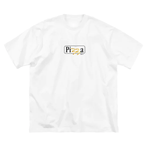 pizza ビッグシルエットTシャツ