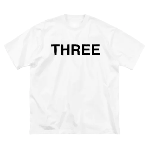 THREE-スリー- ビッグシルエットTシャツ