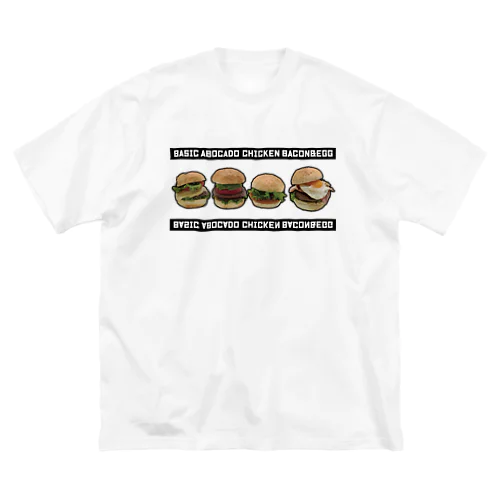 ハンバーガーズ ビッグシルエットTシャツ