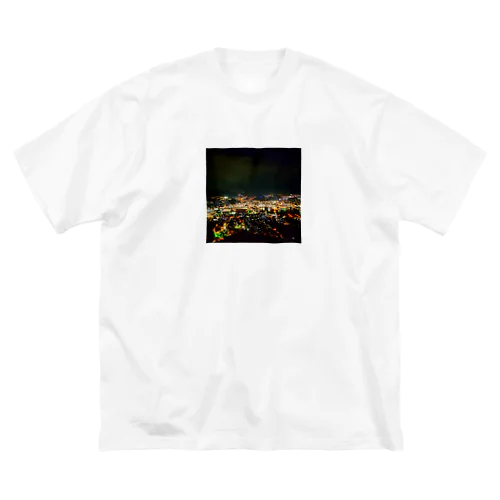 ～稲佐山の夜景を添えて～ Big T-Shirt