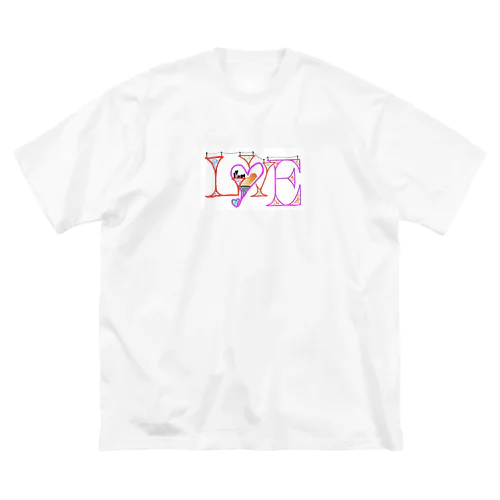 〰️loveを添えて〰️ ビッグシルエットTシャツ