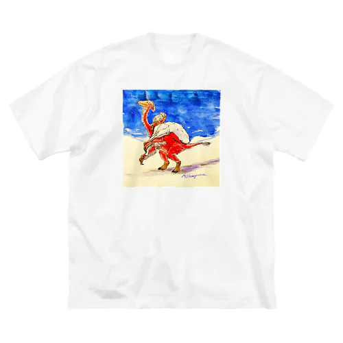 恐竜とクリスマス ビッグシルエットTシャツ