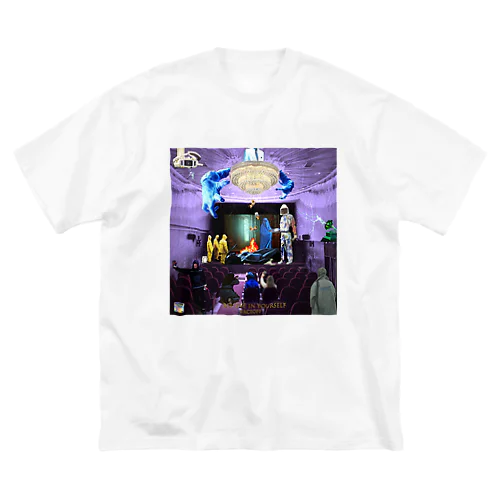 4th beat tape Belive in yourself ビッグシルエットTシャツ