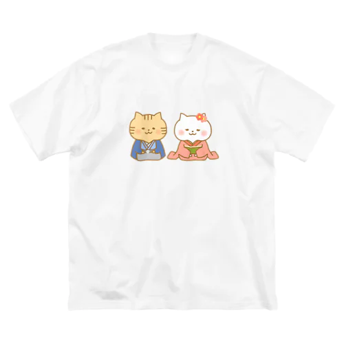 お正月猫さん Big T-Shirt