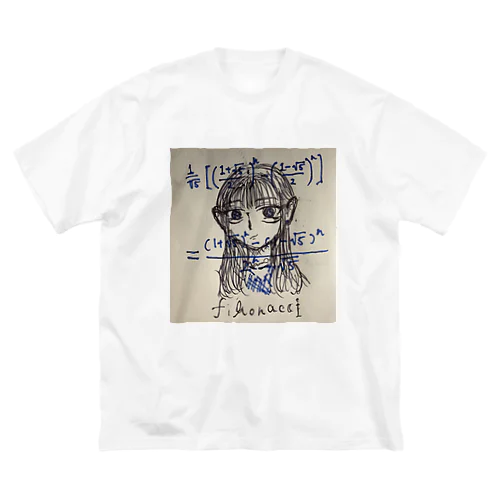 フィボナッチ ビッグシルエットTシャツ