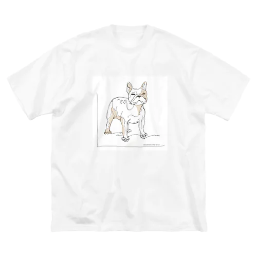 ブルブルフレンチブルドッグ Big T-Shirt