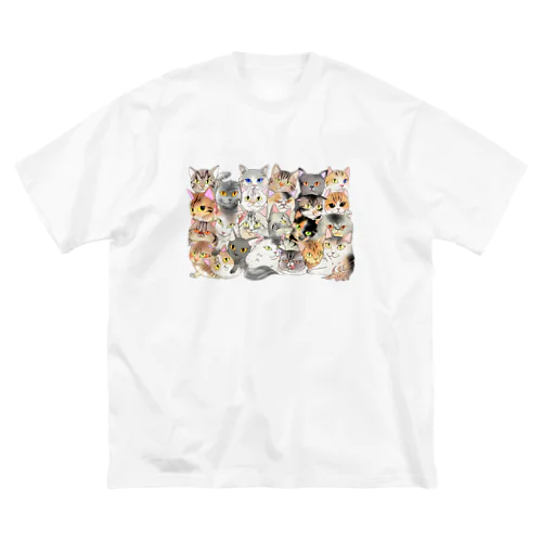 猫カフェにあにゃあの愉快な仲間達 Big T-Shirt