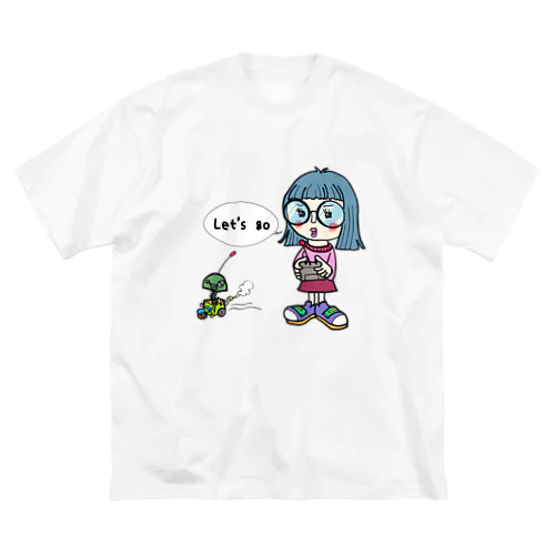 ラジコンガール ビッグシルエットTシャツ