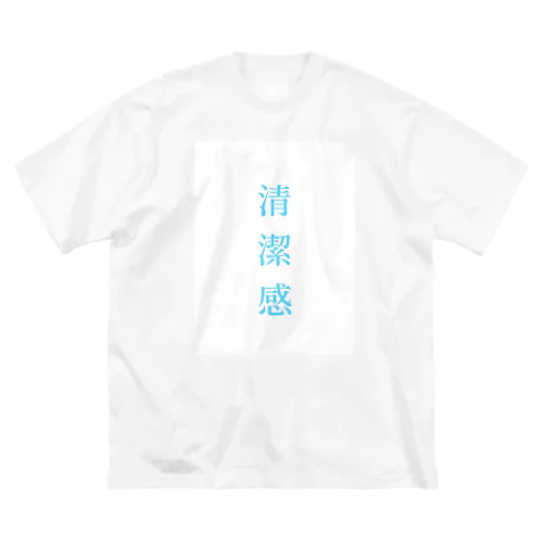 清潔感 ビッグシルエットTシャツ