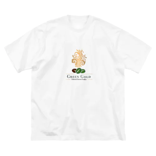 グリーンゴールド ビッグシルエットTシャツ