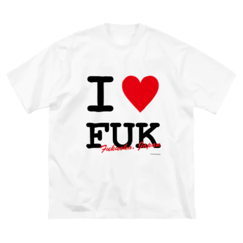 I ♥ Fukuoka ビッグシルエットTシャツ