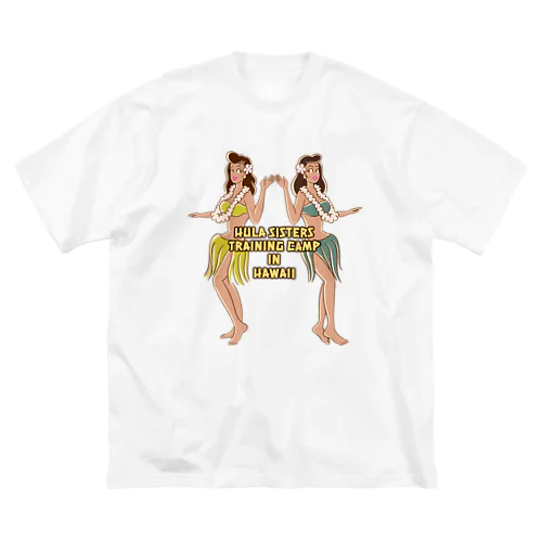 Hula Sisters ビッグシルエットTシャツ