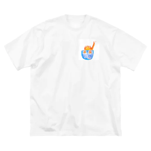 はちゅかわトカゲ ビッグシルエットTシャツ