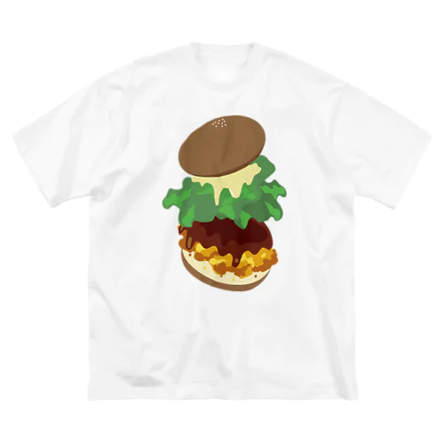 チキンフィレサンド ビッグシルエットTシャツ