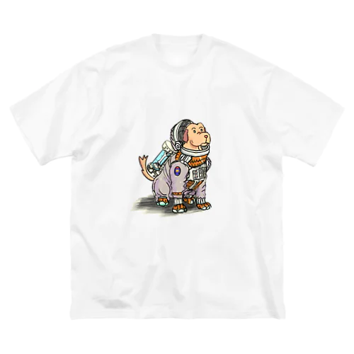 宇宙犬 ビッグシルエットTシャツ