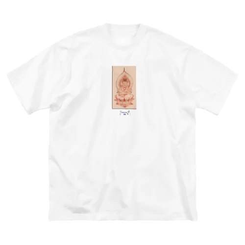 五百幼童経の世界 仏画 008：Buddha A3-2 003 ビッグシルエットTシャツ