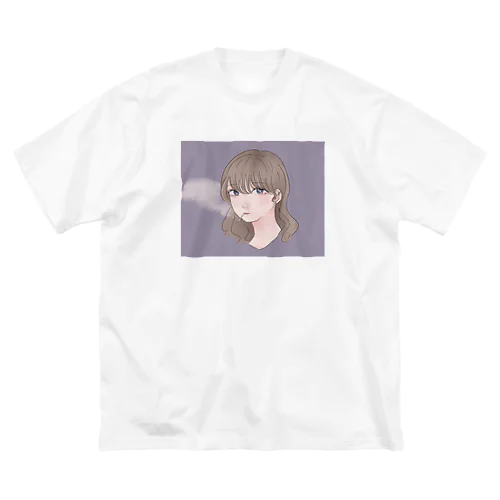 喫煙Girl Big T-Shirt