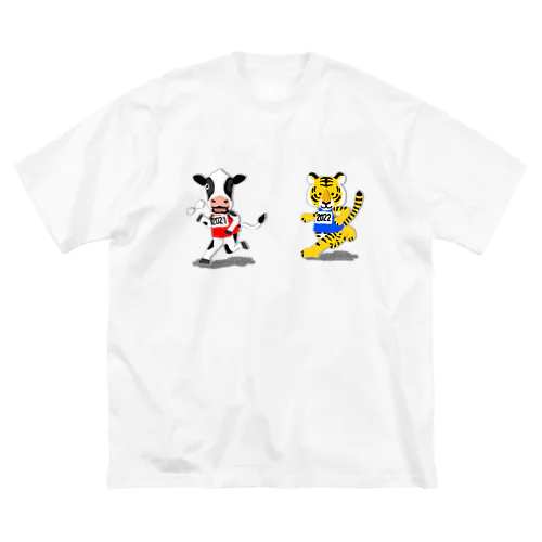 丑寅 ビッグシルエットTシャツ