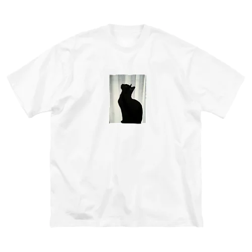 黒猫たずくん♡ ビッグシルエットTシャツ