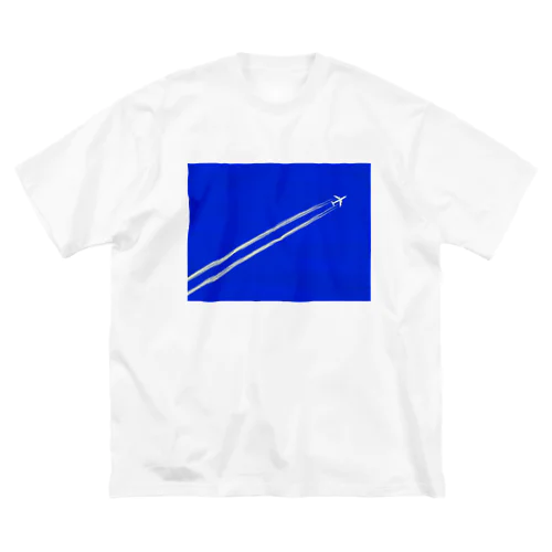 飛行機雲 ビッグシルエットTシャツ