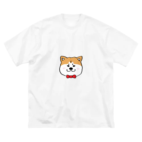 秋田犬　文太🐾 ビッグシルエットTシャツ