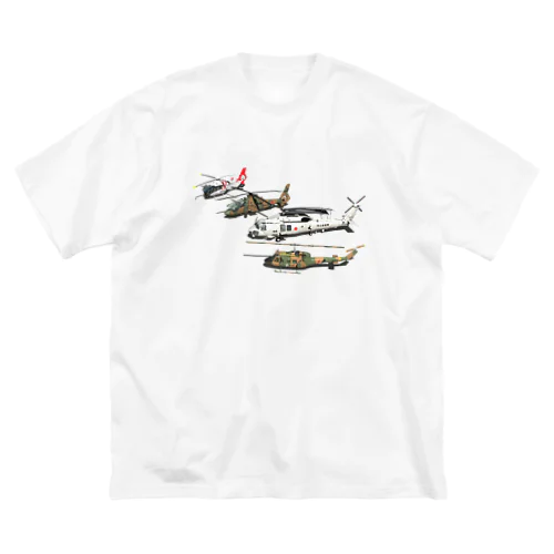 4heli1 ビッグシルエットTシャツ